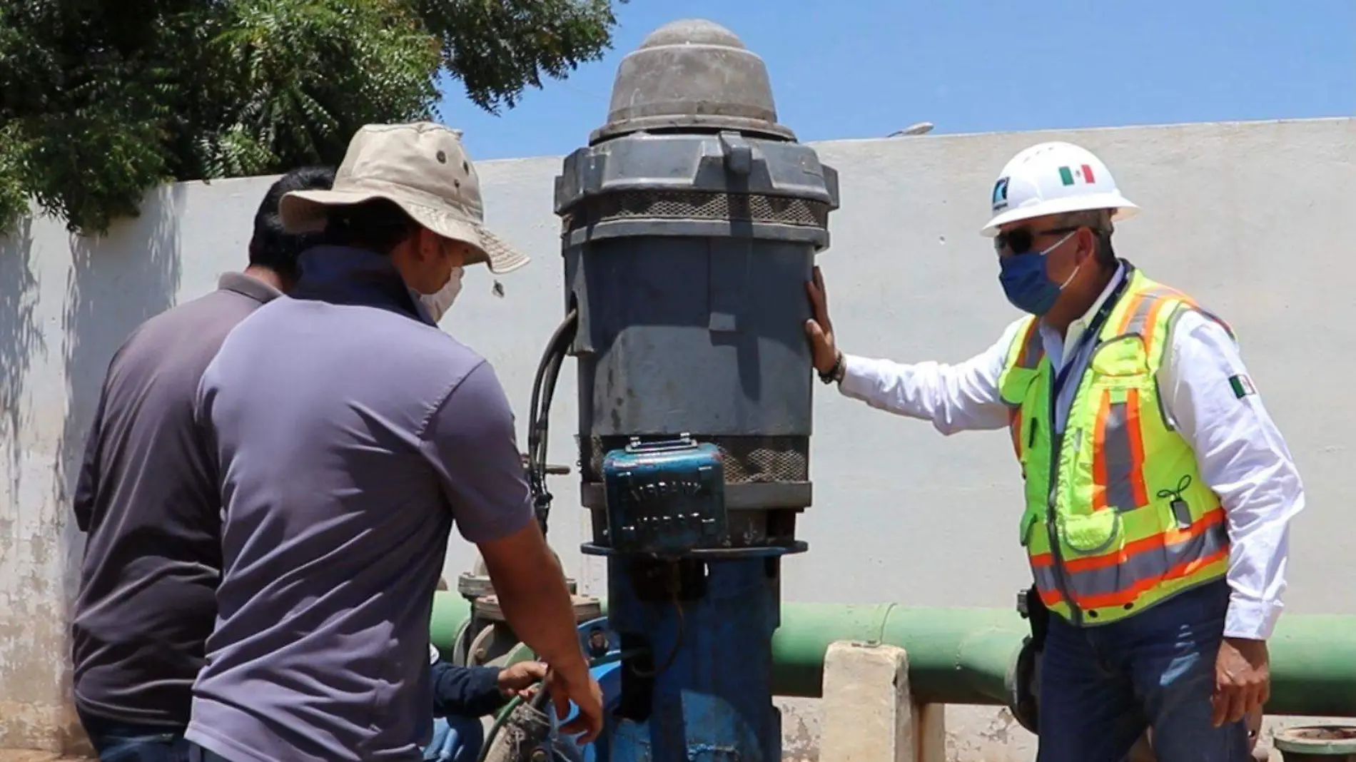 restablece el agua en todo Mazatlán